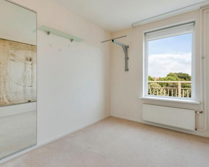 Slaapkamer, muren zijn nu kaal